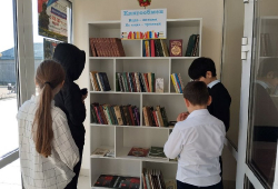 Передвижная книжная полка 
